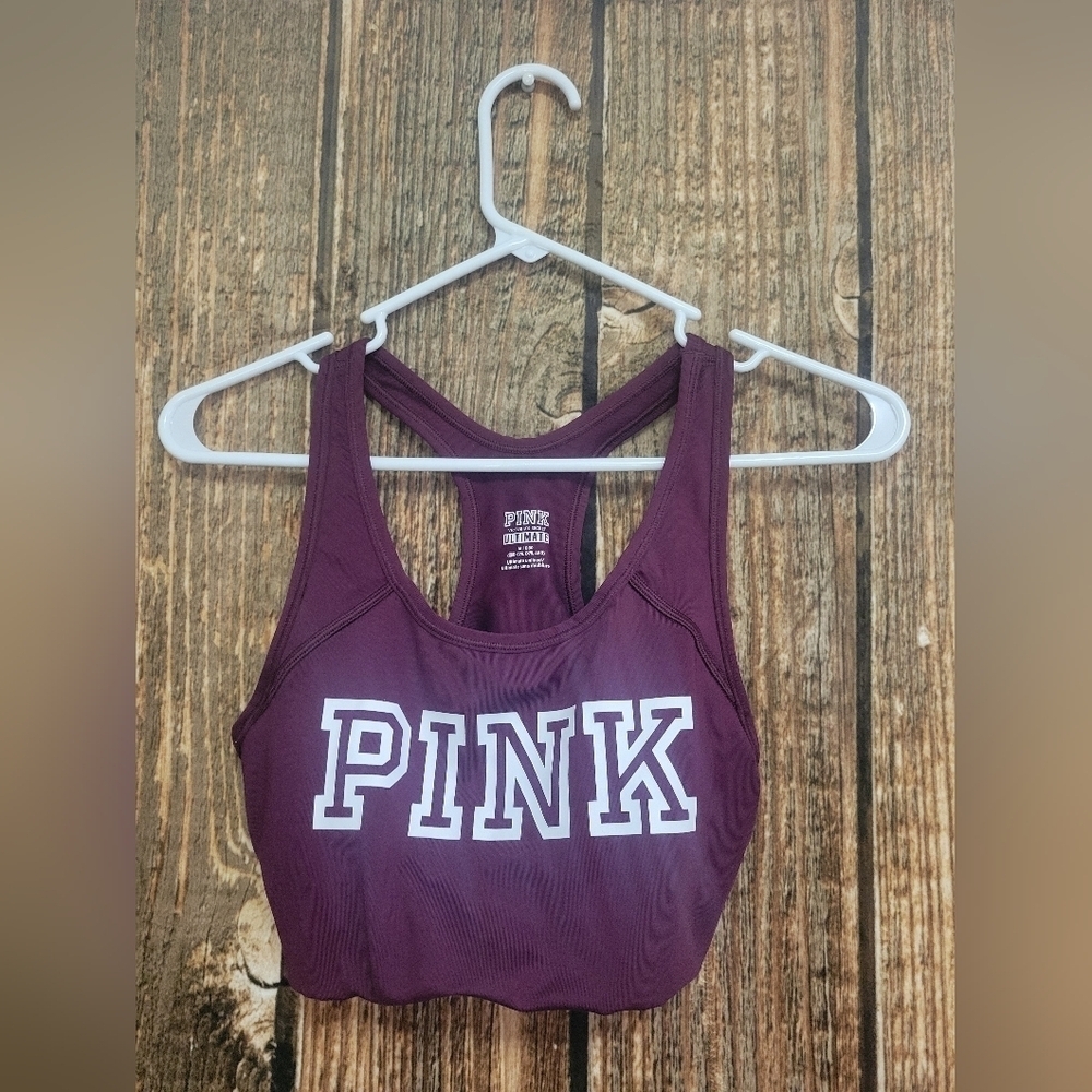 Pink Victoria Secret Ultimate Sports Bra